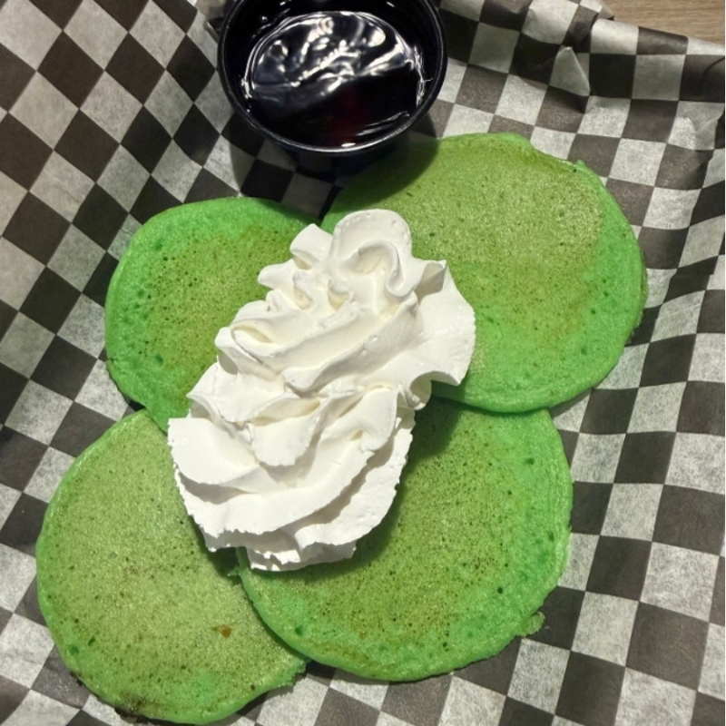 Mini Pandan Pancakes
